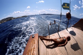 Maxi Yacht Rolex Cup 2001. Porto Cervo, Sardinia.