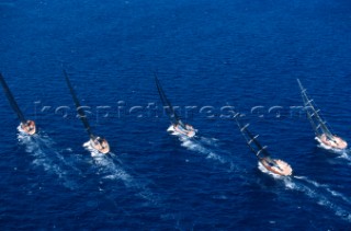 Maxi Yacht Rolex Cup 2001. Porto Cervo, Sardinia.