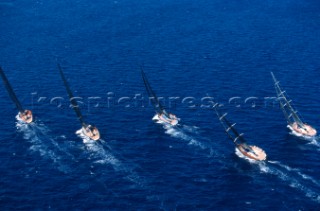 Maxi Yacht Rolex Cup 2001. Porto Cervo, Sardinia.