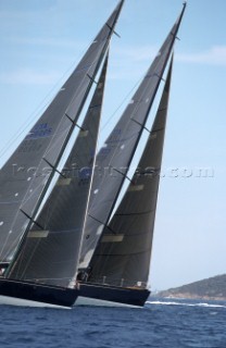 Maxi Yacht Rolex Cup 2001. Porto Cervo, Sardinia.