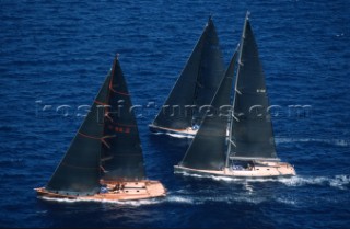 Maxi Yacht Rolex Cup 2001. Porto Cervo, Sardinia.