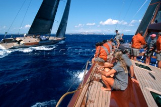 Maxi Yacht Rolex Cup 2001. Porto Cervo, Sardinia.