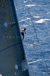 Maxi Yacht Rolex Cup 2001. Porto Cervo, Sardinia.