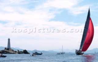 Maxi Yacht Rolex Cup 2001. Porto Cervo, Sardinia.