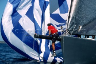 Maxi Yacht Rolex Cup 2001. Porto Cervo, Sardinia.