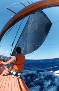 Maxi Yacht Rolex Cup 2001. Porto Cervo, Sardinia.