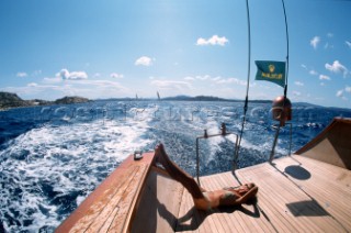 Maxi Yacht Rolex Cup 2001. Porto Cervo, Sardinia.