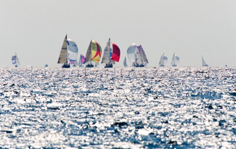 Rolex Commodores Cup 1996 The Solent Cowes Isle of Wight UK Three boat teams from around the world c