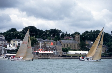 Rolex Commodores Cup 1996 The Solent Cowes Isle of Wight UK Three boat teams from around the world c