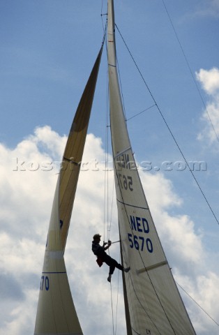 Rolex Commodores Cup 1998 The Solent Cowes Isle of Wight UK Three boat teams from around the world c