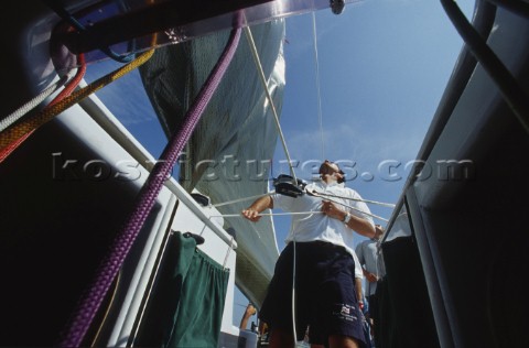 Rolex Commodores Cup 2000 The Solent Cowes Isle of Wight UK Three boat teams from around the world c