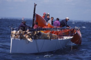 Rolex Commodores Cup 2000. The Solent, Cowes, Isle of Wight, UK. Three boat teams from around the world compete for the coveted RORC trophy. The event is hosted by the Royal Yacht Squadron.