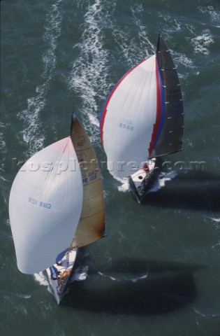 Rolex Commodores Cup 2000 The Solent Cowes Isle of Wight UK Three boat teams from around the world c