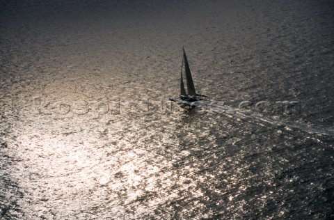 Rolex Fastnet Race 2001 The Solent Cowes Isle of Wight UK Organised by the RORC the race starts in C