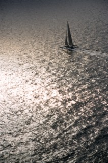 Rolex Fastnet Race 2001. The Solent, Cowes, Isle of Wight, UK. Organised by the RORC, the race starts in Cowes, rounds the famous Fastnet Lighthouse in Ireland, with a finish in Plymouth, UK.