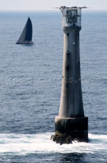 Rolex Fastnet Race 2001. The Solent, Cowes, Isle of Wight, UK. Organised by the RORC, the race starts in Cowes, rounds the famous Fastnet Lighthouse in Ireland, with a finish in Plymouth, UK.