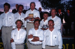 La Giraglia Rolex Cup 1999. Offshore race from St Tropez, France, around La Giraglia Rock, Corsica, and finish at the Yacht Club Italiano in Genoa, Italy.