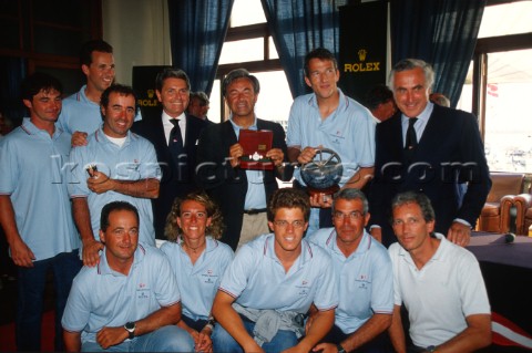 La Giraglia Rolex Cup 2001 Offshore race from St Tropez France around La Giraglia Rock Corsica and f