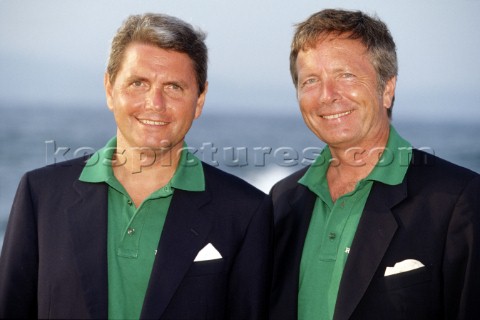 Gian Riccardo Marini President of Rolex Italy Philippe Masset  President of Rolex France La Giraglia