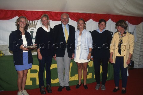 Rolex Commodores Cup 1998 The Solent Cowes Isle of Wight UK Three boat teams from around the world c