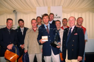 Rolex Farr 40 Worlds 2001. The Solent, Cowes, Isle of Wight, UK.