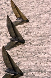 Rolex Farr 40 Worlds 2001. The Solent, Cowes, Isle of Wight, UK.