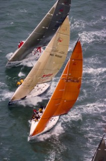 Rolex Farr 40 Worlds 2001. The Solent, Cowes, Isle of Wight, UK.