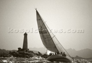 Rolex Swan World Cup 1992. Organised by the YCCS and sponsored by Jaguar cars.