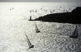 Rolex Swan World Cup 1992. Organised by the YCCS and sponsored by Jaguar cars.