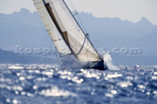 Rolex Swan World Cup 1994. Organised by the YCCS and sponsored by Jaguar cars.