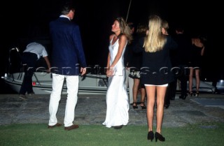 Rolex Swan World Cup 1994. Organised by the YCCS and sponsored by Jaguar cars.