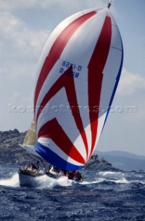 Rolex Swan World Cup 1994. Organised by the YCCS and sponsored by Jaguar cars.