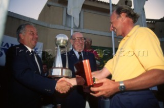 Rolex Swan World Cup 1994. Organised by the YCCS and sponsored by Jaguar cars.