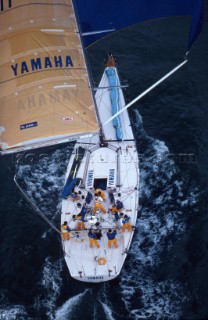 Whitbread 60 Yamaha racing in the Whitbread Round the World Race now known as the Volvo Ocean Race