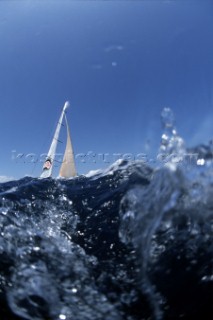 Whitbread 60 Toshiba skippered by Dennis Conner