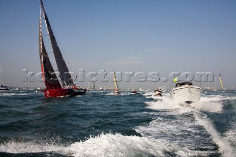 Pirates of the Caribbean during the Volvo Ocean Race 2006