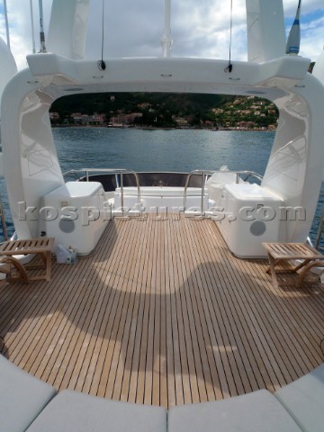 Superyacht in the Mediterranean