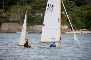 Salcombe Yawl racing at the Salcombe Regatta Week 2011, Devon, UK