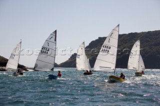 racing at the Salcombe Regatta Week 2011, Devon, UK