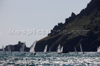 racing at the Salcombe Regatta Week 2011, Devon, UK