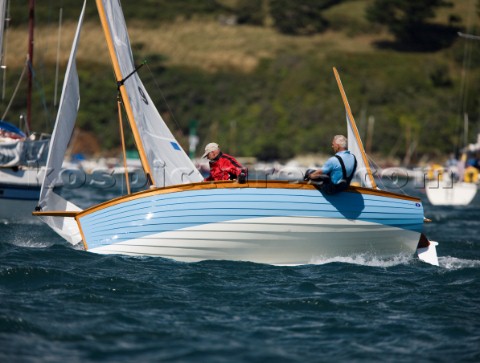 Salcombe Yawl racing at the Salcombe Regatta Week 2011 Devon UK