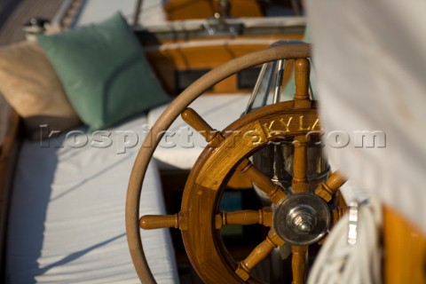 Les Voiles de SaintTropez 2011  Skylark of 1937 designed by Sparkman and Stephens