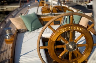 Les Voiles de Saint-Tropez 2011 - Skylark of 1937 designed by Sparkman and Stephens