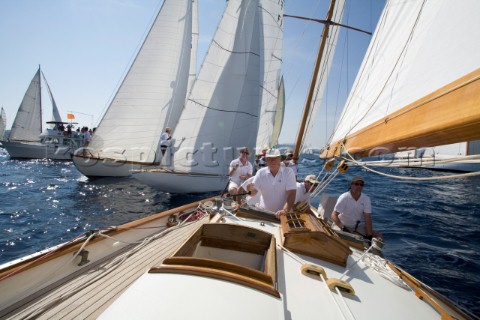 Les Voiles de SaintTropez 2011  Skylark of 1937 designed by Sparkman and Stephens