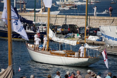 Les Voiles de SaintTropez 2011  Skylark of 1937 designed by Sparkman and Stephens