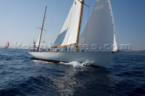 Les Voiles de SaintTropez 2011  Skylark of 1937 designed by Sparkman and Stephens