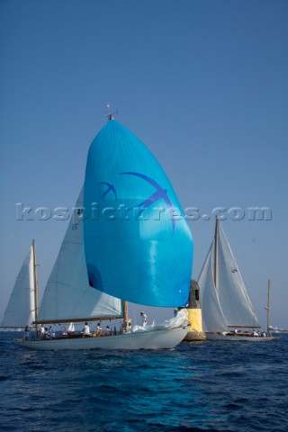 Les Voiles de SaintTropez 2011  Argyle races Skylark in the inaugural Blue Bird Cup  presented for S