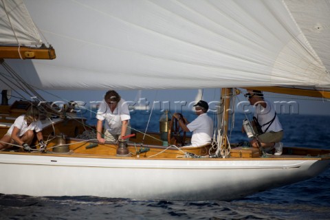 Les Voiles de SaintTropez 2011  Argyle races Skylark in the inaugural Blue Bird Cup  presented for S