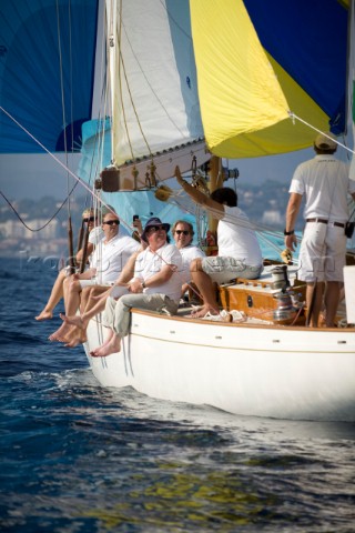 Les Voiles de SaintTropez 2011  Skylark of 1937 designed by Sparkman and Stephens