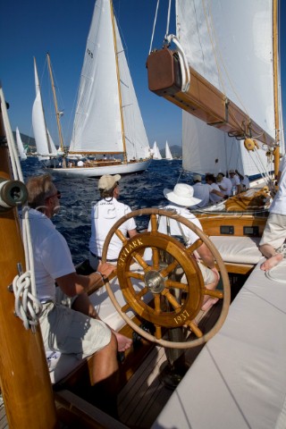 Les Voiles de SaintTropez 2011  Argyle races Skylark in the inaugural Blue Bird Cup  presented for S